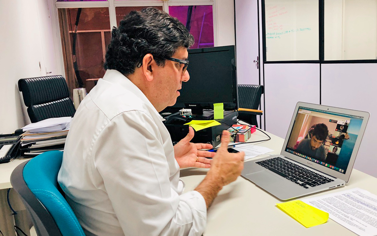 Secretário da Saúde destaca medidas de enfrentamento à pandemia em coletiva de imprensa