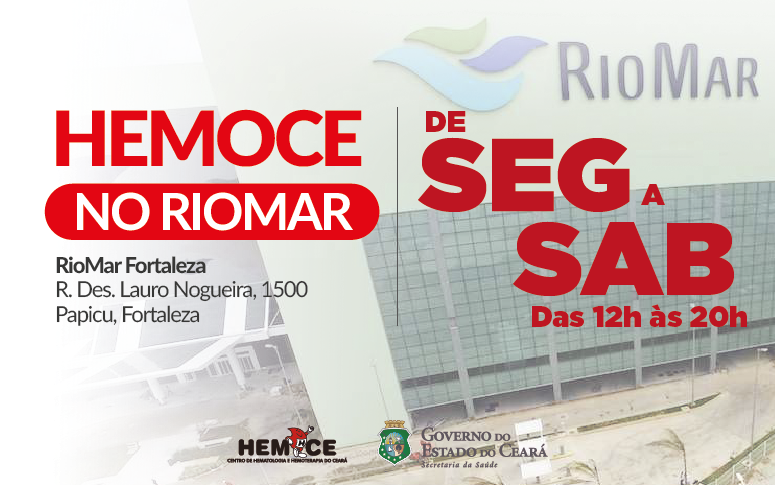 Hemoce reabre posto de coleta no shopping RioMar