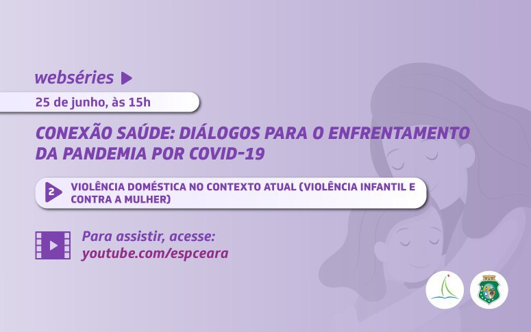 Webpalestra debate violência doméstica durante pandemia
