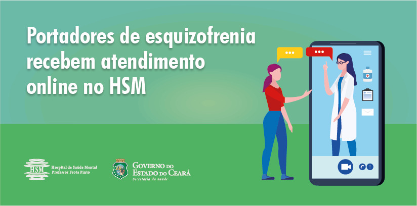Ambulatório de esquizofrenia acompanha pacientes de forma humanizada pela internet