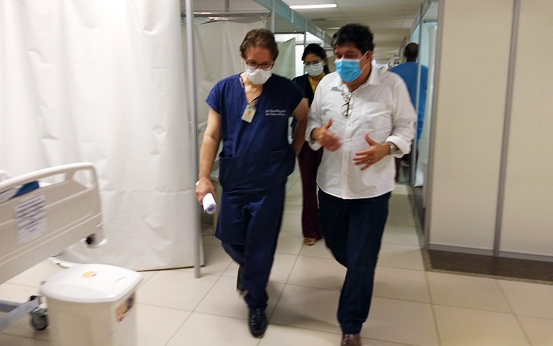 Secretário da Saúde do Ceará visita hospitais na Região Norte
