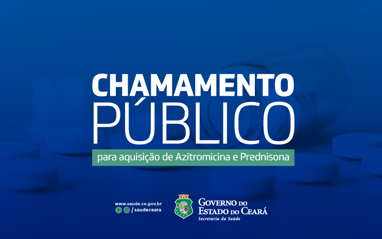 Saúde lança edital para compra de medicamentos