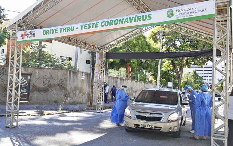 HGF abre agenda de julho para testes em drive-thru
