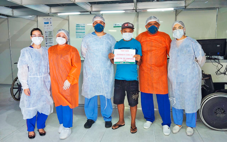 HGF tem 1.000 pacientes recuperados de Covid-19