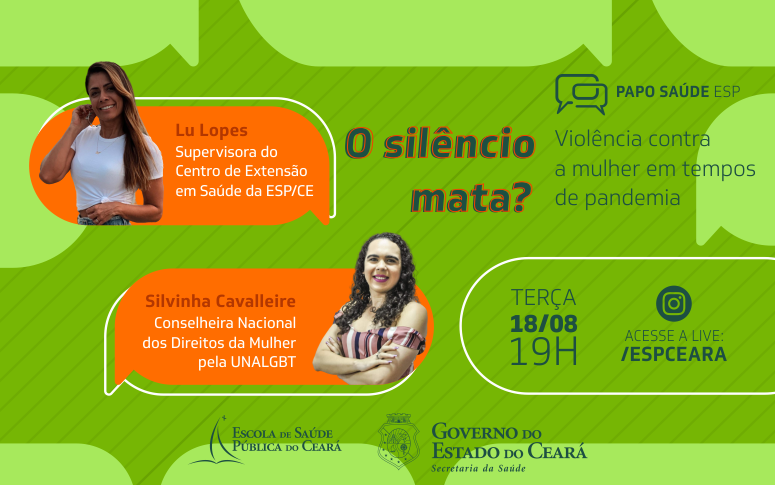 Violência contra a mulher é tema do Papo Saúde na ESP desta terça, 18