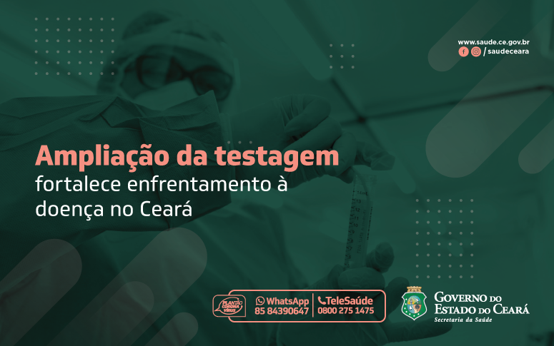 Centros de Testagem para Covid-19 já realizaram quase 11 mil exames