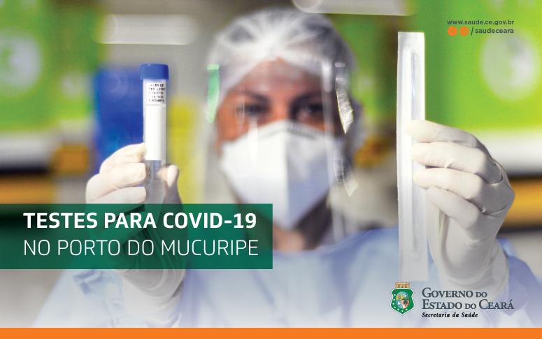Sesa realiza testagem em profissionais de instituições portuárias