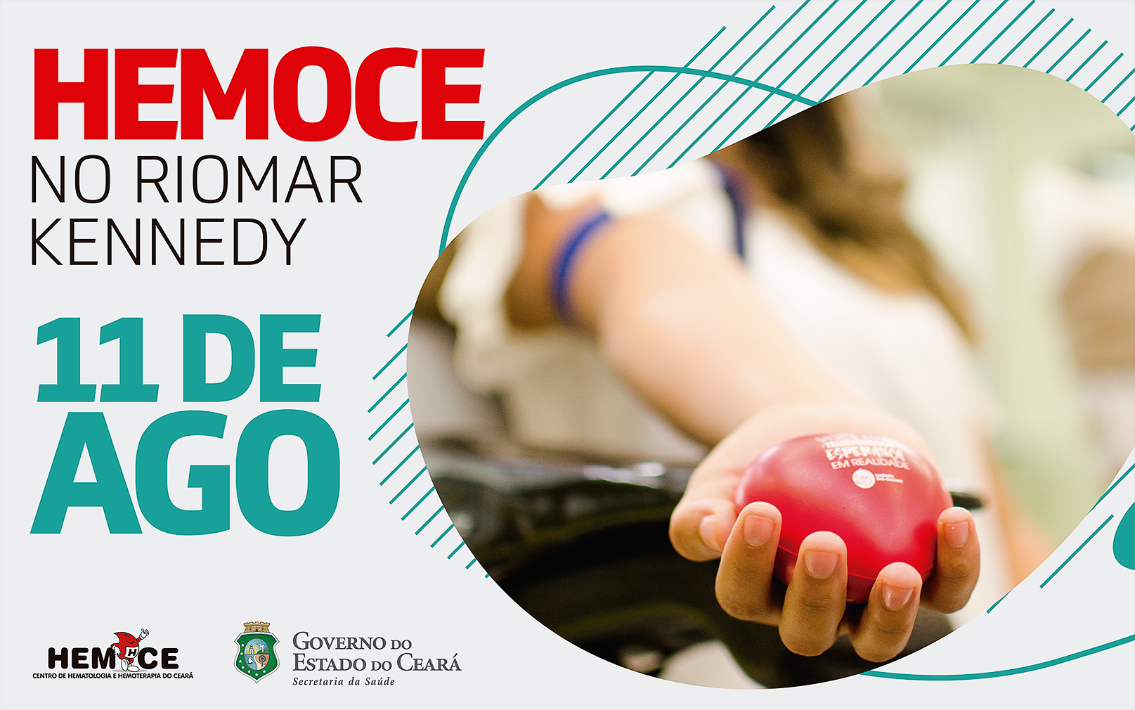 Hemoce abre posto de coleta no RioMar Kennedy