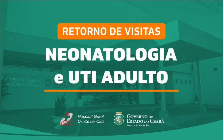 HGCC retoma visitas a unidades neonatais e UTI Adulto