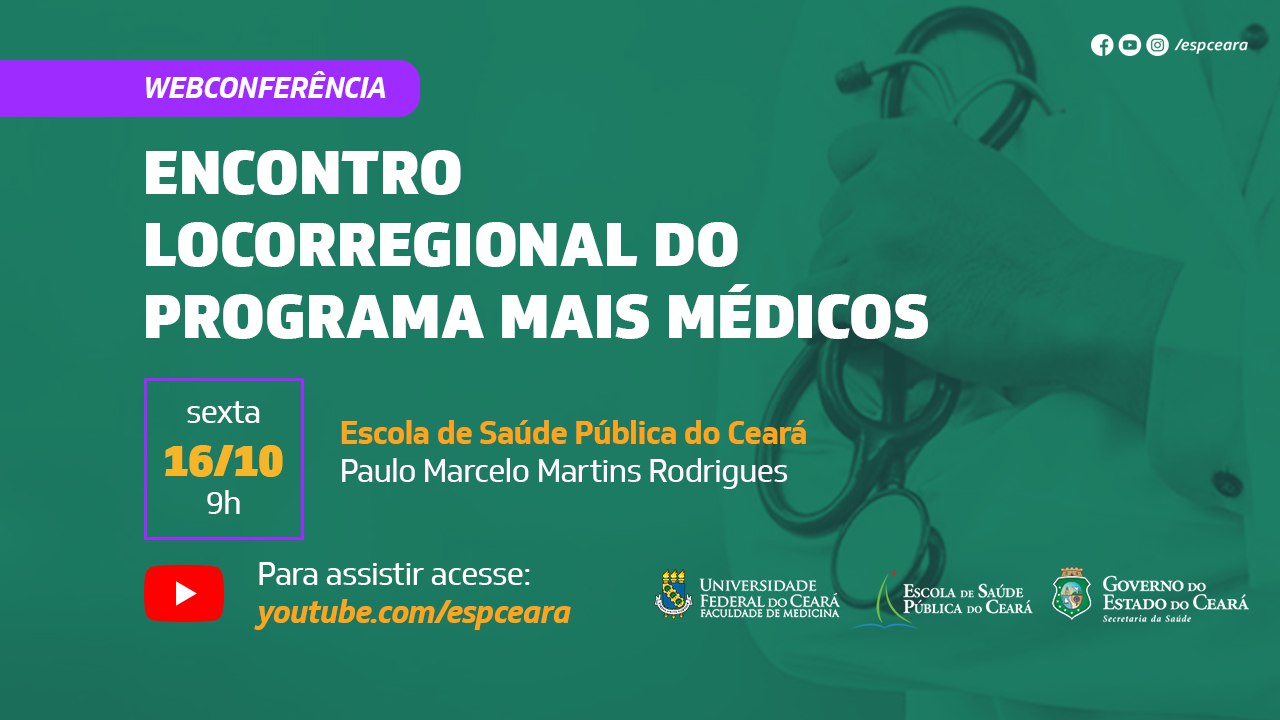 Encontro do Programa Mais Médicos discute serviços de telessaúde