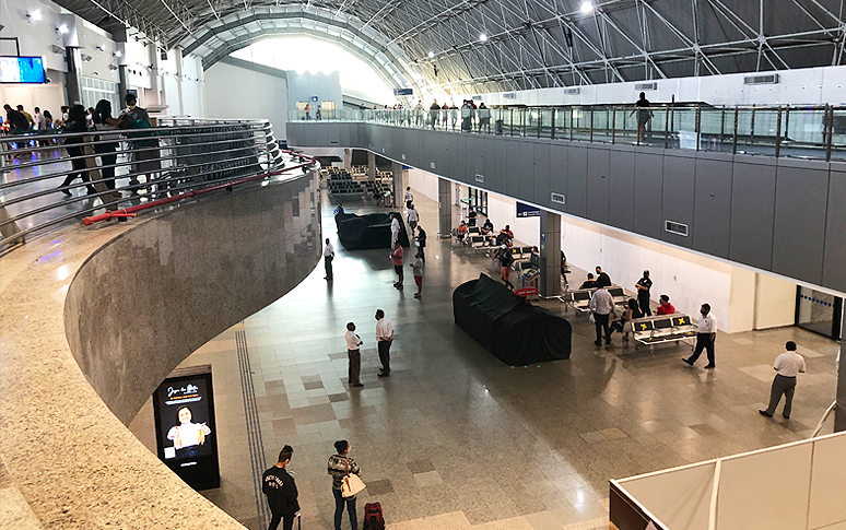 Secretarias da Saúde e de Segurança Pública realizam ação educativa no aeroporto de Fortaleza