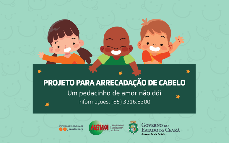 HGWA recebe doações de cabelos para confecção de perucas destinadas a pessoas com câncer