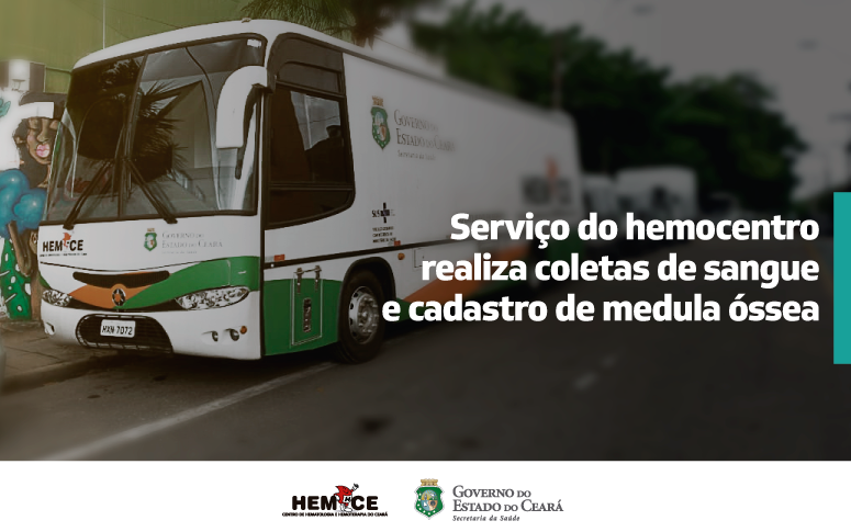Unidade móvel do Hemoce chega à Região Norte