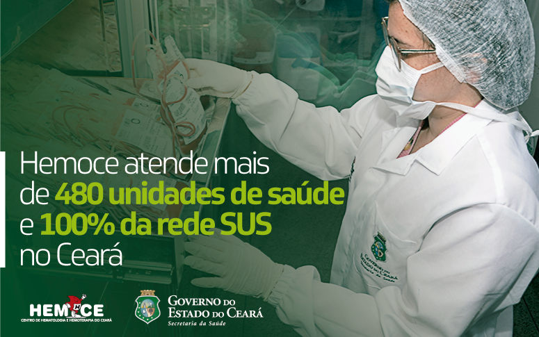 Com unidades em Fortaleza e no interior, Hemoce garante assistência para 184 municípios cearenses
