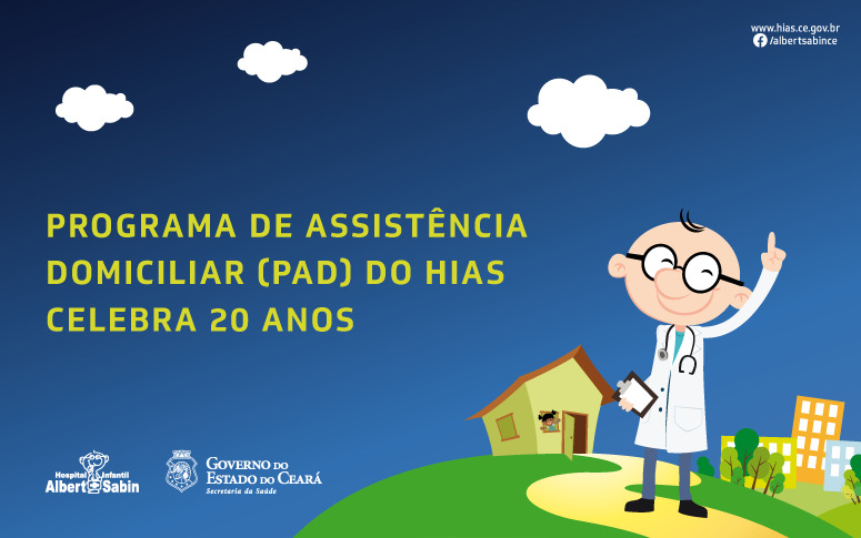 Programa de Assistência Domiciliar do Hias completa duas décadas com foco na desospitalização de pacientes