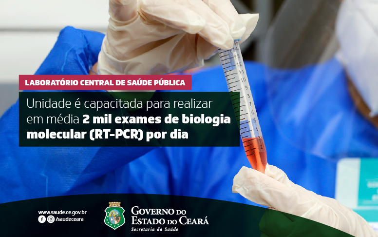 Lacen analisou mais de 200 mil exames para diagnóstico de Covid-19 durante pandemia