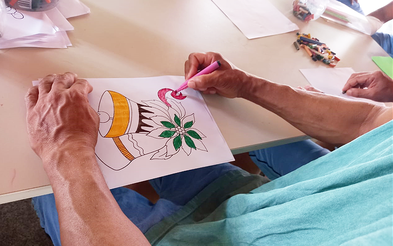 Arteterapia auxilia no tratamento de pacientes internados no HSM