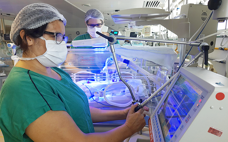 HGWA investe em terapias alternativas para fortalecer desenvolvimento de bebês prematuros