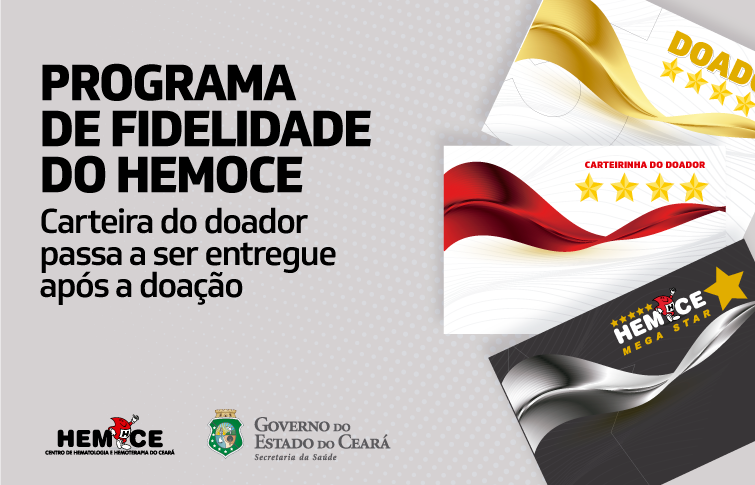 Carteirinha do doador passa a ser entregue após doação