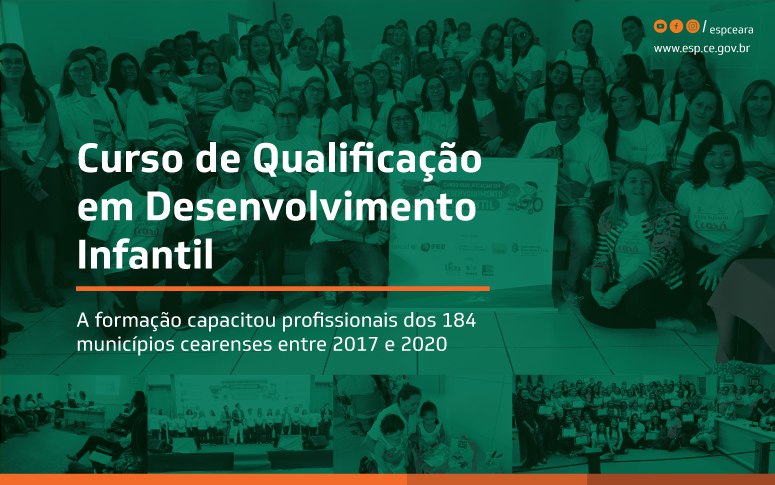 ESP capacita cerca de treze mil profissionais para atuação na primeira infância