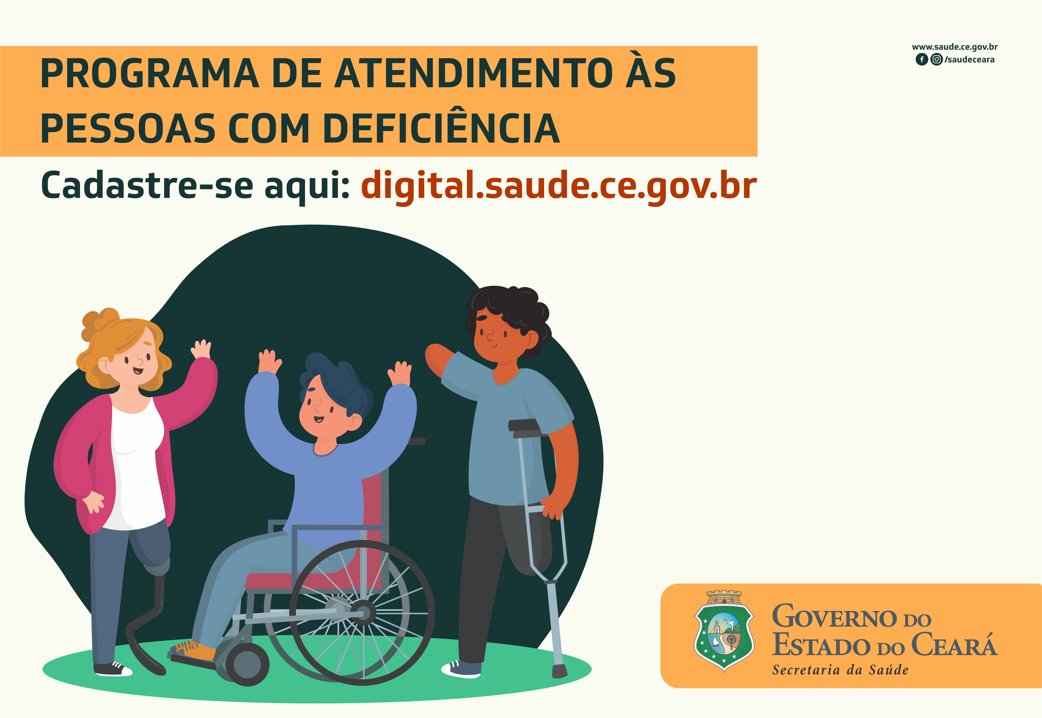 Com foco na assistência descentralizada, Cadastro de Pessoas com Deficiência segue até 3 de março