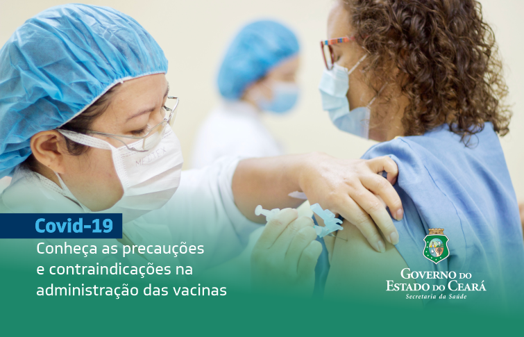 Administração das vacinas: em nota, Sesa reforça restrições e precauções no uso de imunizantes
