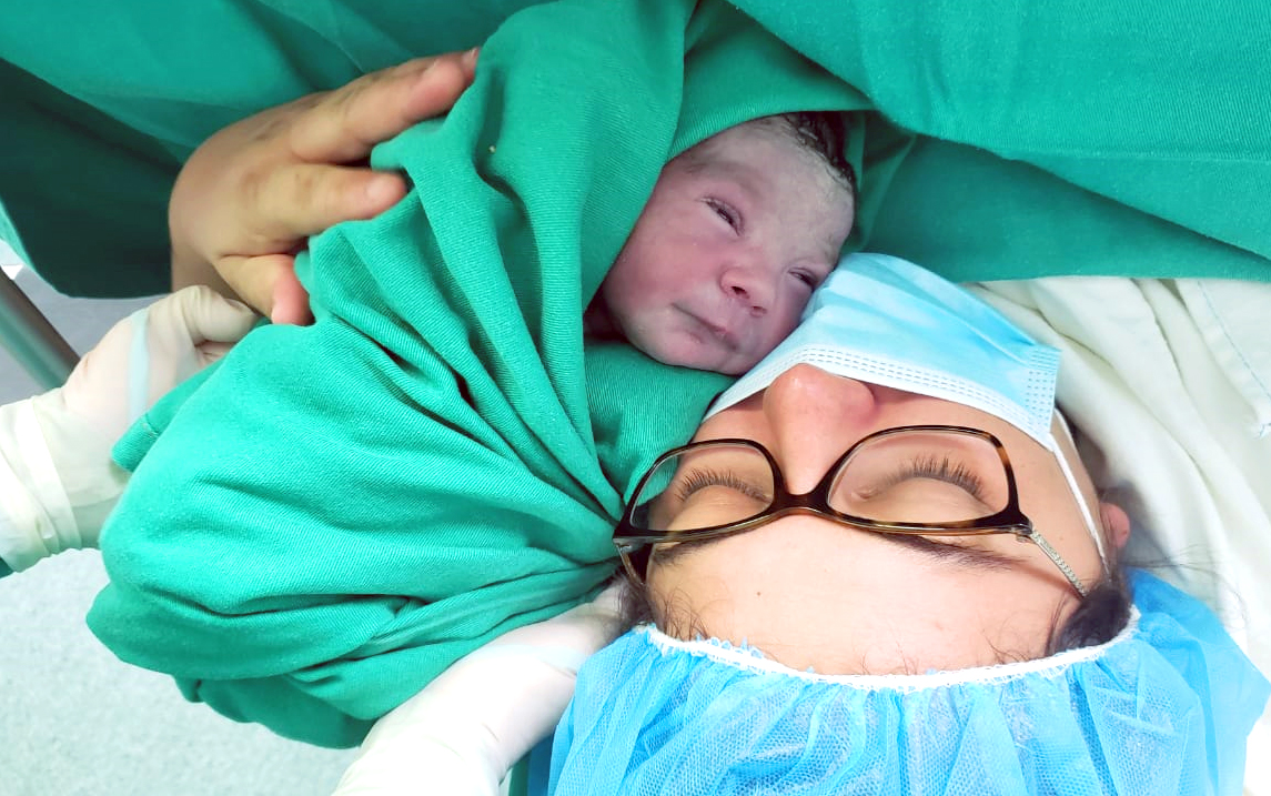 Isaac é o nome do primeiro bebê nascido em um Hospital da Rede Sesa, em 2021