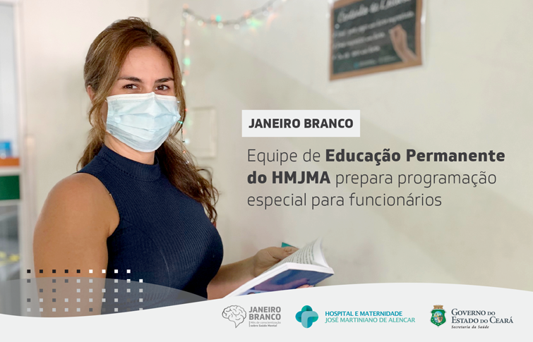 Saúde mental é destaque no HMJMA durante Janeiro Branco