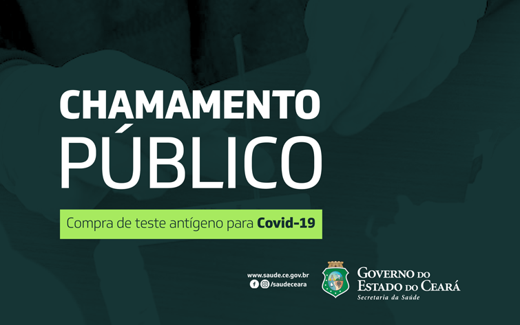 Sesa divulga resultado do edital para compra de antígenos para Covid-19