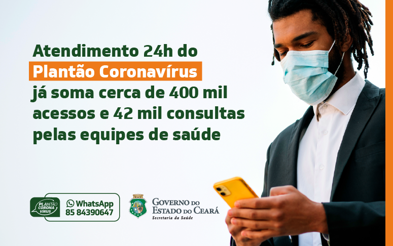 Plantão Coronavírus é importante ferramenta no combate à Covid-19 e na assistência à saúde