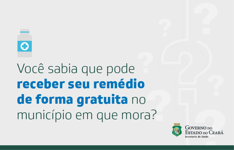 População tem acesso gratuito a remédios prescritos e disponíveis no SUS
