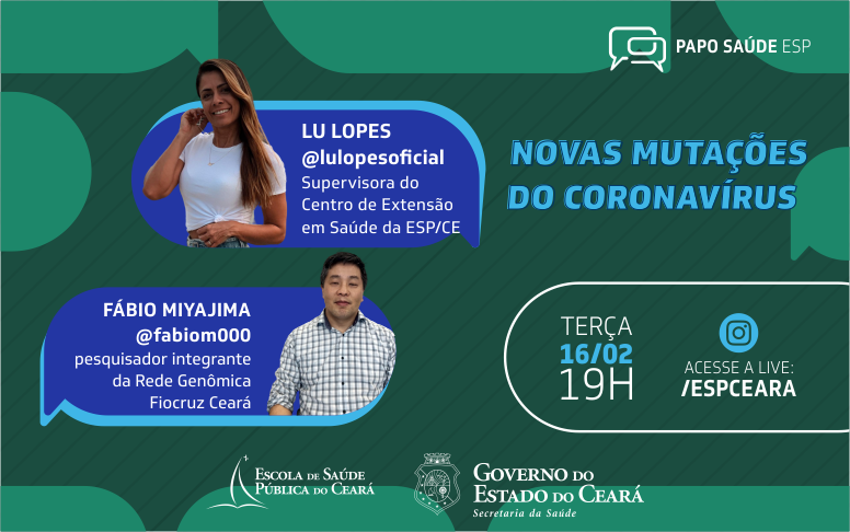 Papo Saúde na ESP discute natureza da novas mutações da Covid-19