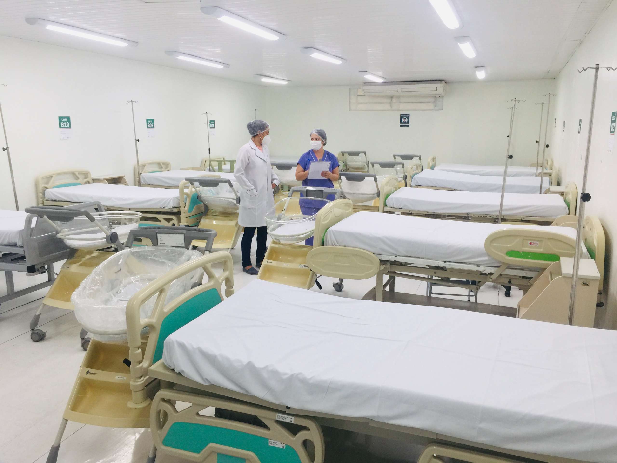 HGCC abre ala com 30 leitos obstétricos para mães e bebês sem Covid-19