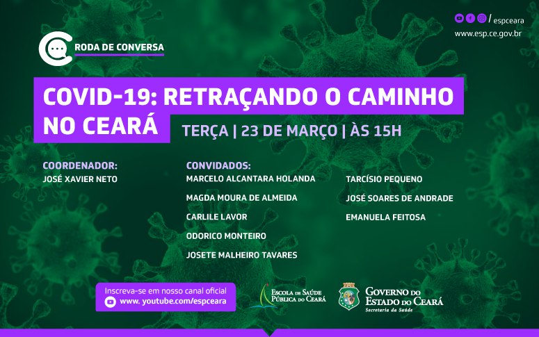 ‘Retraçando o Caminho’: a curto prazo, que ações melhoram a situação epidemiológica no Ceará?