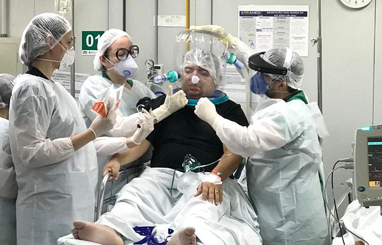 UPA’s estaduais iniciam tratamento com capacete Elmo em pacientes com Covid-19