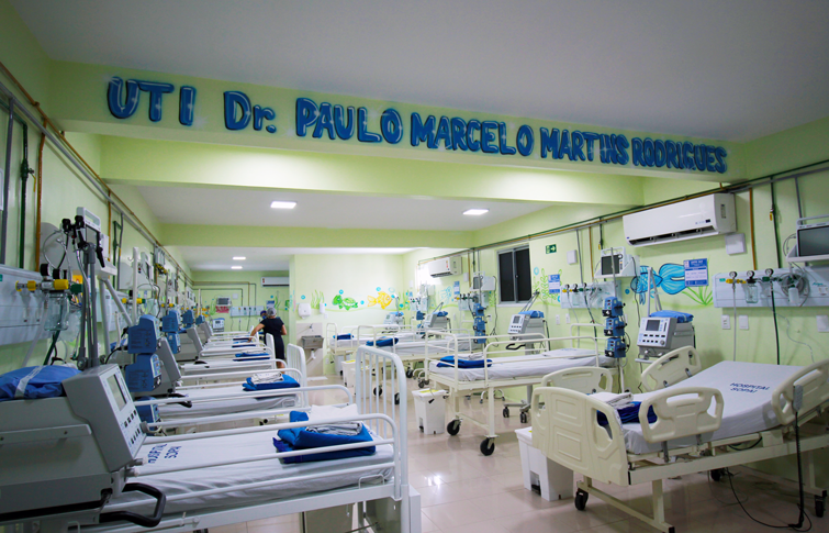 Ceará ativa mais dez leitos de UTI pediátrica para pacientes com Covid-19