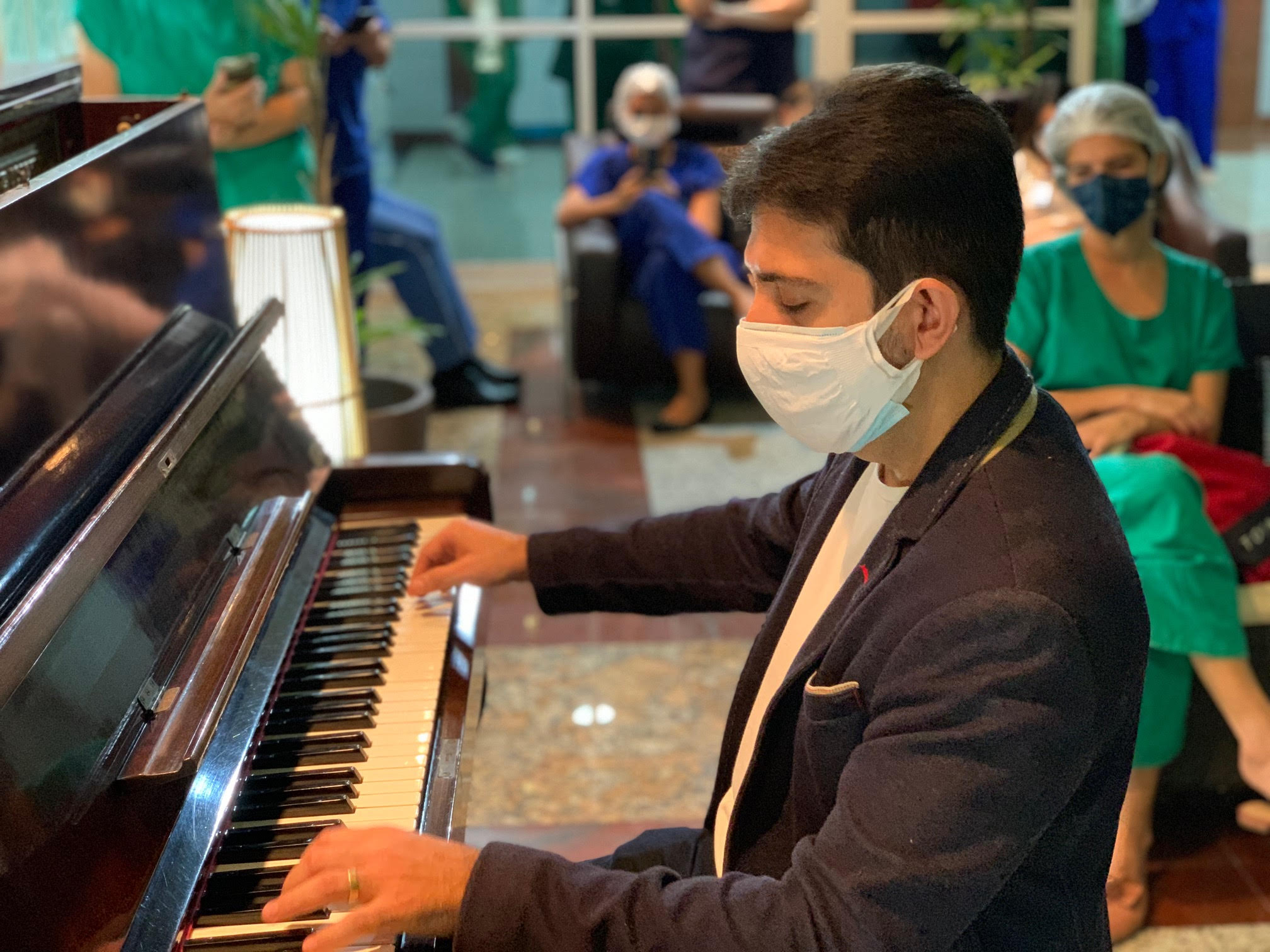 Ato Ecumênico abre a cerimônia do aniversário de um ano do Hospital Leonardo Da Vinci