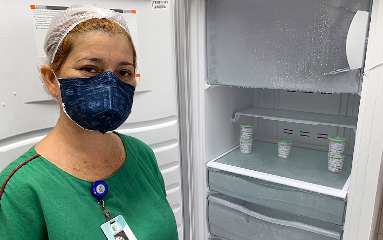 Com baixo estoque, HGWA reforça importância da doação voluntária de leite humano