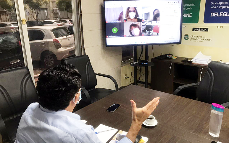 Sesa realiza reuniões para fortalecer apoio a municípios durante pandemia