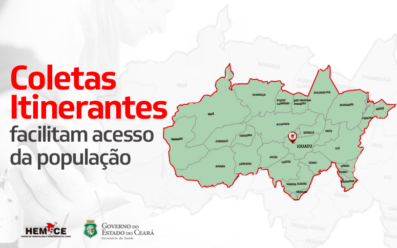 Iguatu: 73% das doações de sangue em 2021 são de coletas externas
