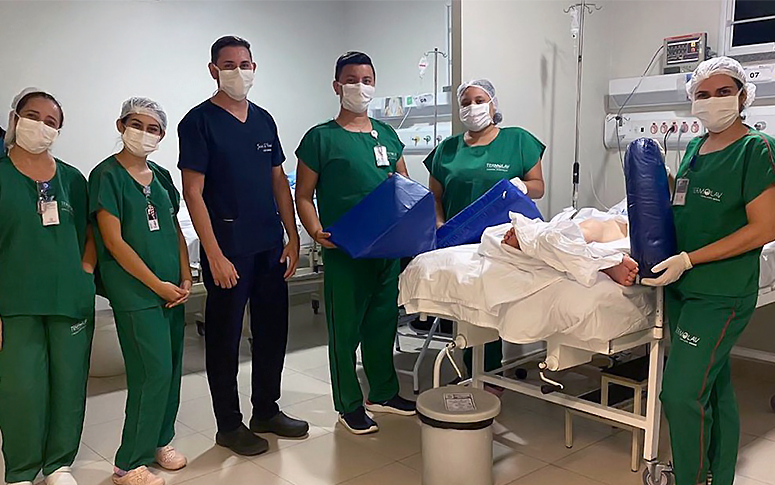 Comissão formada no HRC amplia os cuidados para evitar lesões por pressão em pacientes