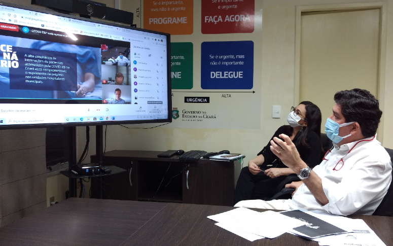 Respira Ceará: Sesa incentiva empresas a participarem do movimento contra escassez de oxigênio nos hospitais
