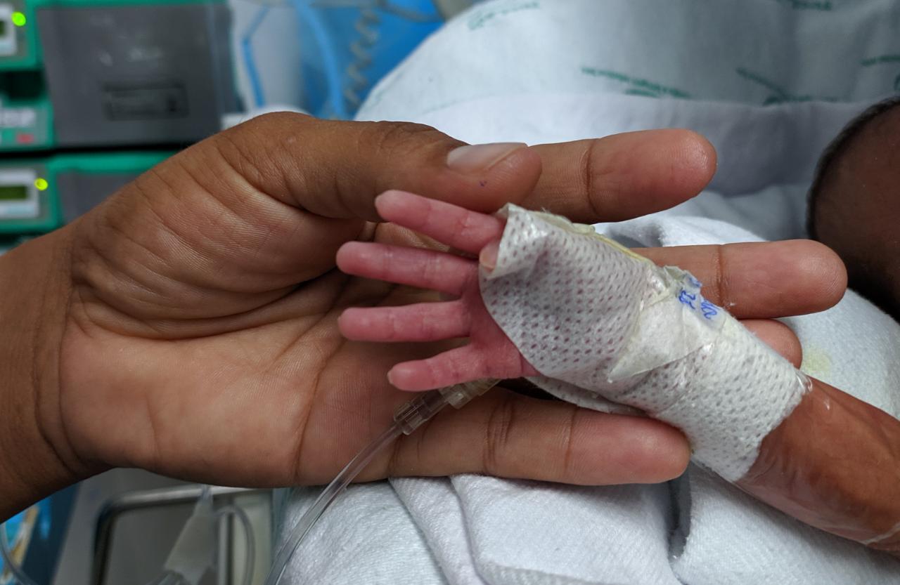 Correio do Bebê: equipe do Hias lê mensagens de familiares para recém-nascidos internados