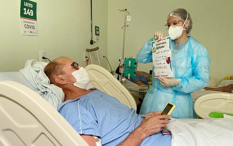 Humanização: prontuário afetivo resgata subjetividades de pacientes internados por Covid