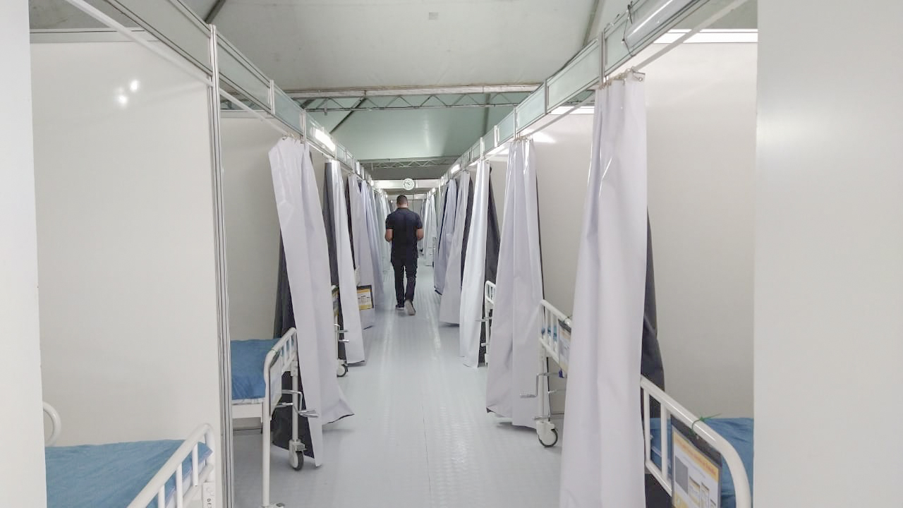 HRSC tem nova unidade de campanha para atender pacientes com Covid-19