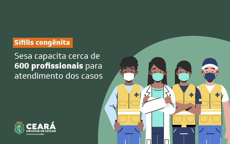 Projeto de combate a sífilis em Iguatu e Itapipoca capacita agentes de saúde e profissionais da atenção primária