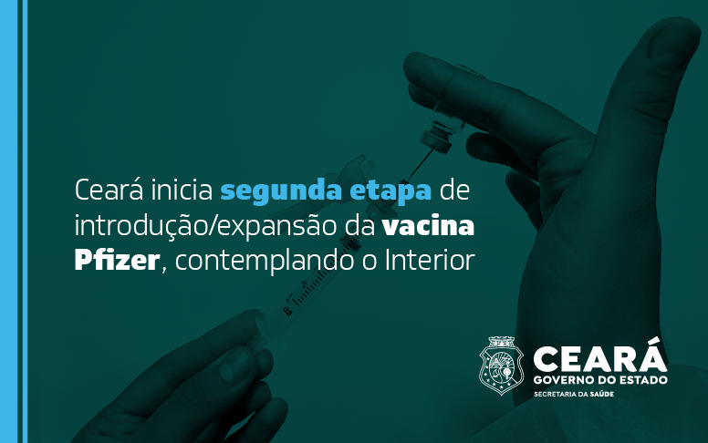 Vacina da Pfizer pode ser distribuída pela Sesa para 25 municípios cearenses, além da Capital