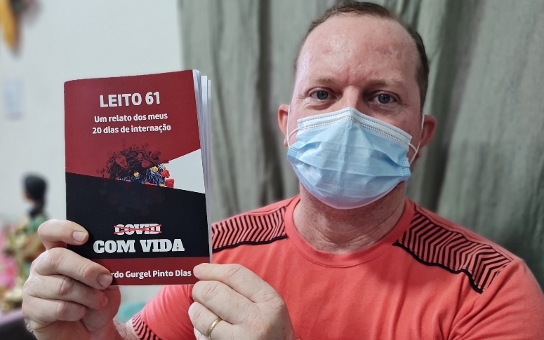 ‘Leito 61’: paciente recuperado de Covid-19 escreve livro sobre período de internação no Hospital São José