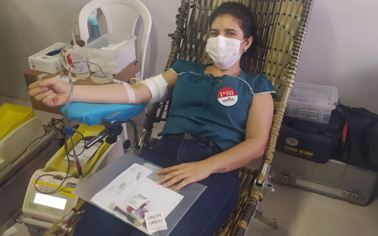 Mutirão da Doação na Sesa coleta bolsas de sangue suficientes para ajudar mais de 160 vidas