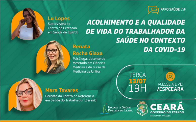 Papo Saúde: acolhimento multiprofissional e qualidade de vida do trabalhador da Saúde